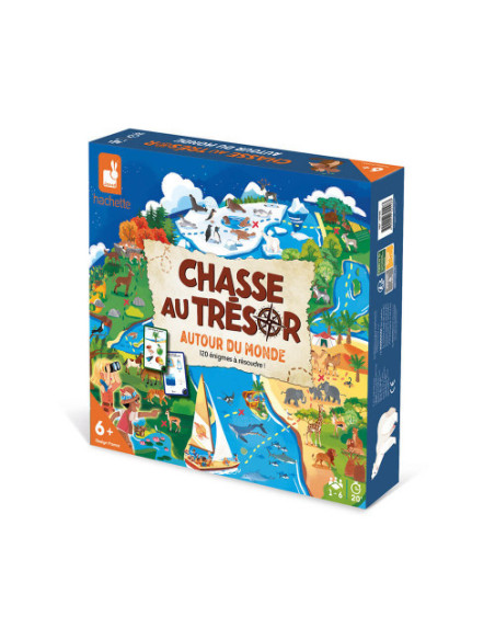 Chasse au tresor autour du monde - janod