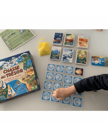 Chasse au tresor autour du monde - janod