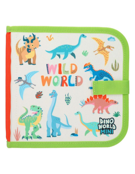 Dino World Livre de coloriages magiques Paint & Swipe