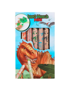 Dino World Mini Dino Crayons de couleur & Taille-crayons 2