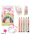 Princess Mimi Crayons de couleur avec taille-crayon