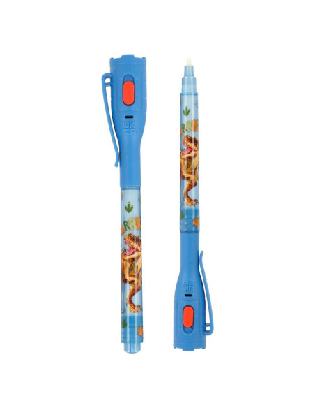 Dino world crayon secret avec lumière led
