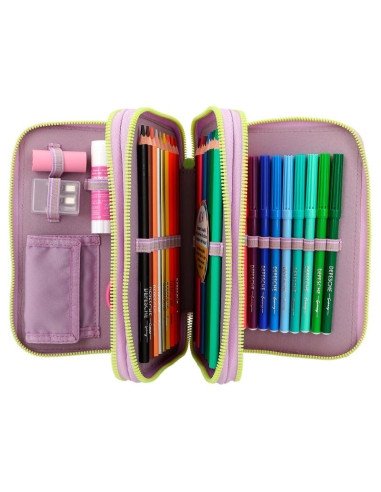 Topmodel trousse 3 compartiments fantasy tiger