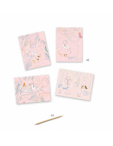 Le pique nique cartes à gratter