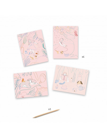 Le pique nique cartes à gratter