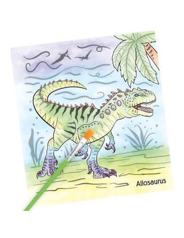 Dino World Livret aquarelles