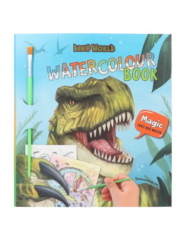 Dino World Livret aquarelles