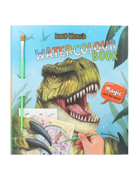 Dino World Livret aquarelles