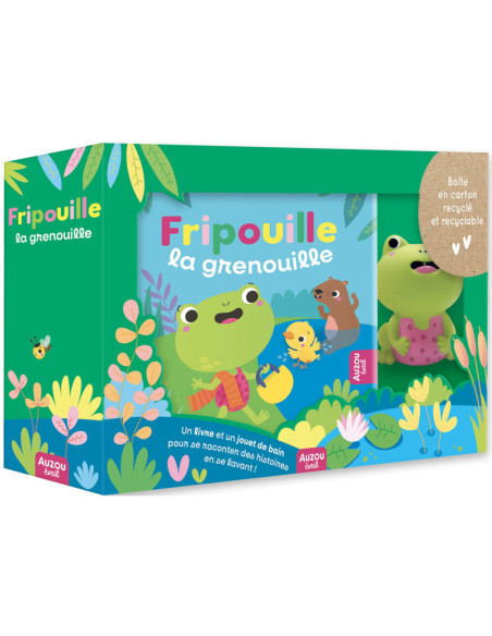 Mon premier livre de bain - fripouille la grenouille