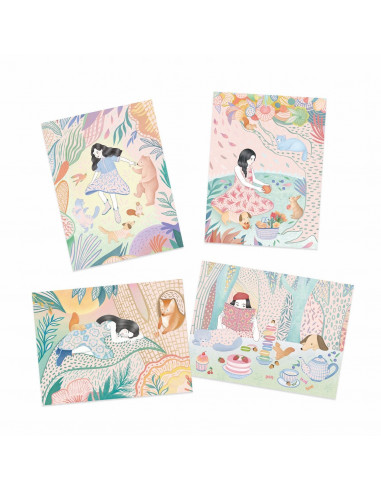 Le pique nique cartes à gratter