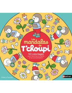 Les coloriages mandalas de t'choupi