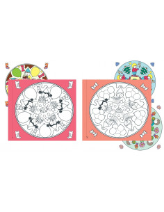 Les coloriages mandalas de t'choupi 2