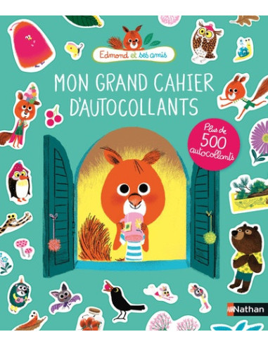 Mon grand cahier d'autocollants - Edmond et ses amis
