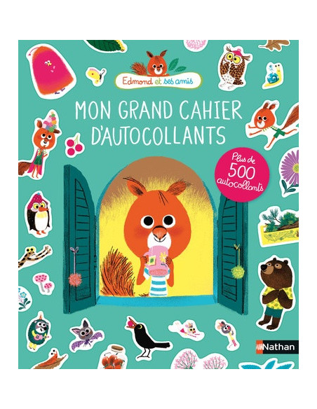 Mon grand cahier d'autocollants - Edmond et ses amis
