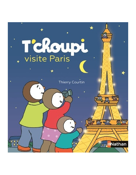 T'CHOUPI VISITE PARIS