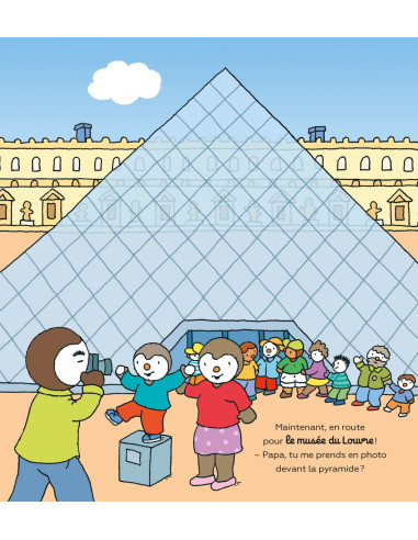 T'CHOUPI VISITE PARIS