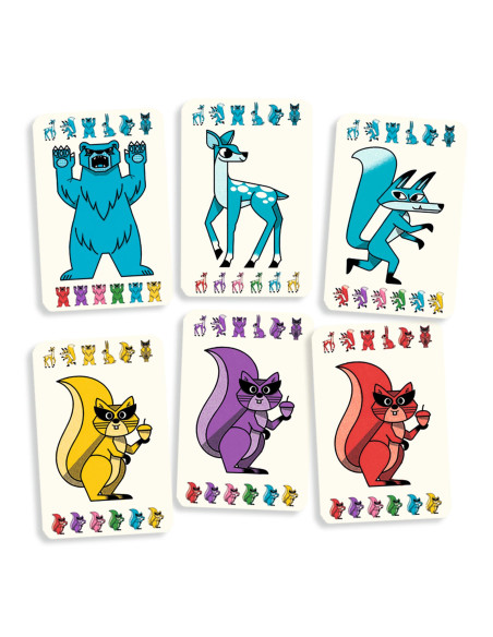 Jeu de cartes - mix familly - djeco