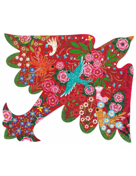 Puzz'art - bird - 500 pcs - djeco