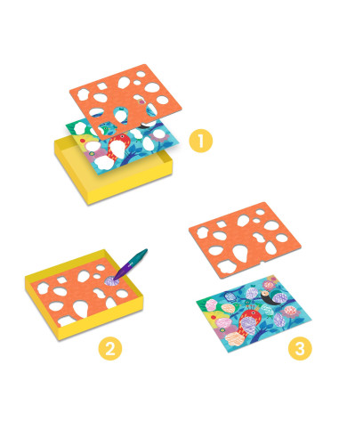 Coloriages pour les petits - piou piou - djeco