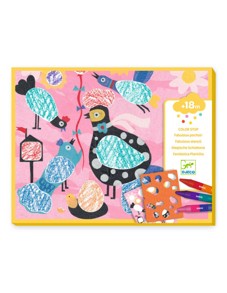 Coloriages pour les petits - piou piou - djeco