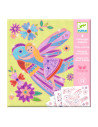Coloriages brillants - petites ailes - djeco