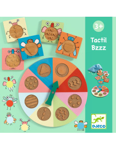 Jeu educatif - tactil bzzz - jeu d'association - djeco