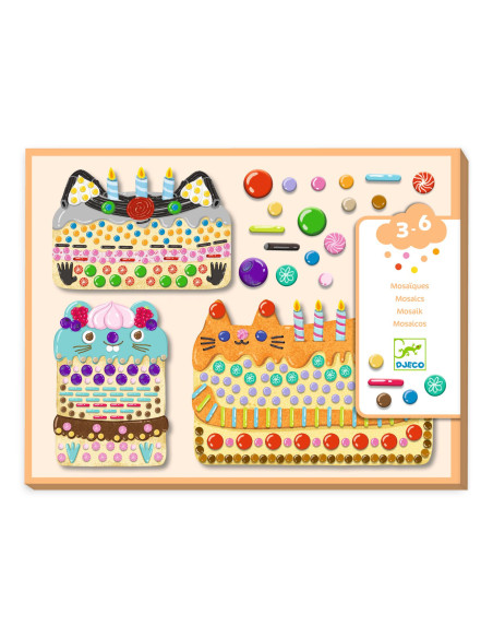 Mosaiques - cakes et bombecs - djeco