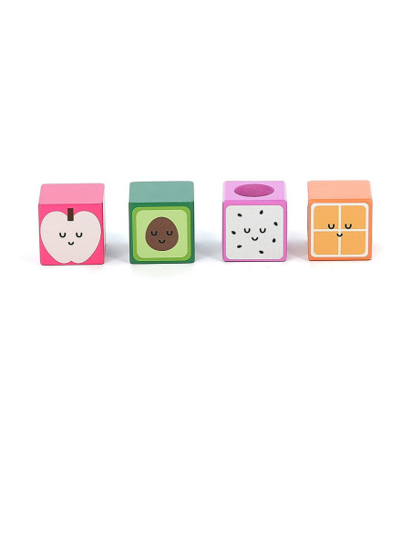 Cubes sonores fruits                    