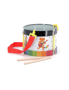 Tambour en métal arc-en-ciel - andy westface - vilac