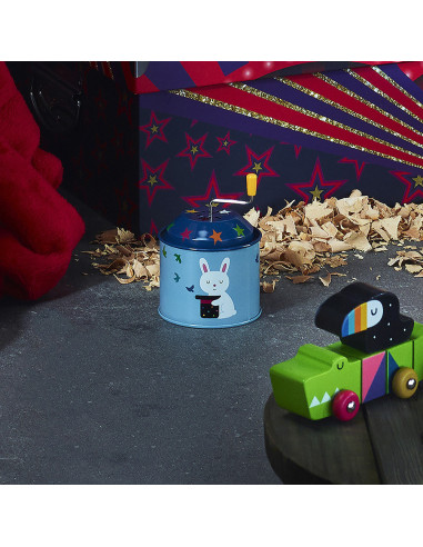 Moulin à musique - animaux lapin chat hibou - andy westface - vilac