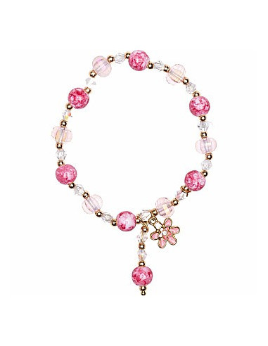 Bracelet boutique crystal pink