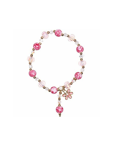 Bracelet boutique crystal pink