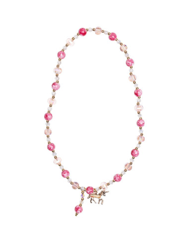 Collier boutique crystal pink