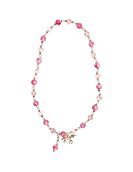 Collier boutique crystal pink