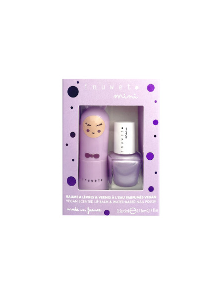 Inuwet duo mauve baume guimauve vernis mauve