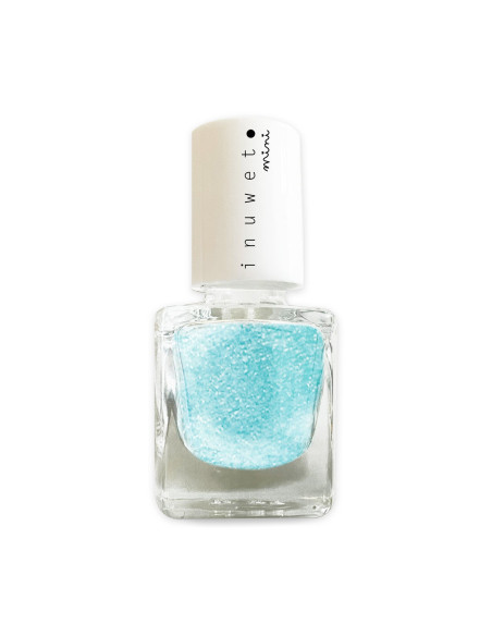 Inuwet vernis a ongles kids turquoise - parfum pomme