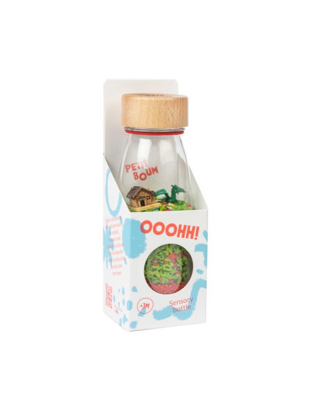 Bouteille sensorielle dragon - petit boum