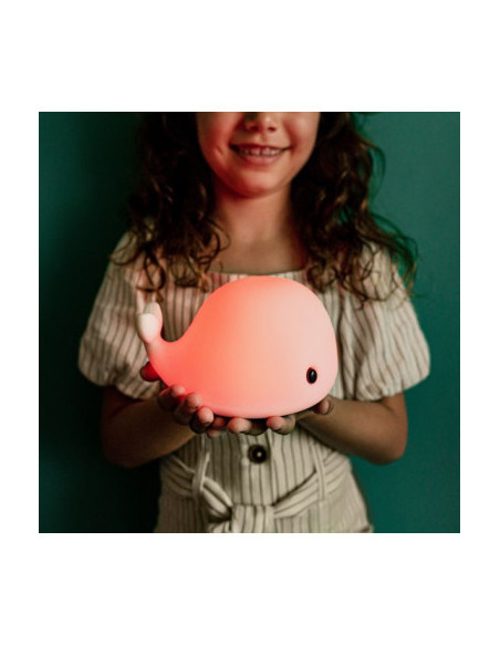Veilleuse Lil'whale Blanc