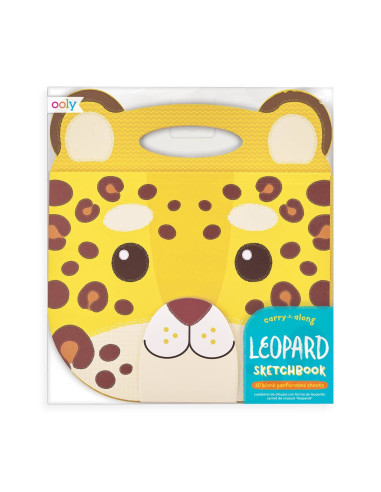 Carnet de croquis - leopard - ooly