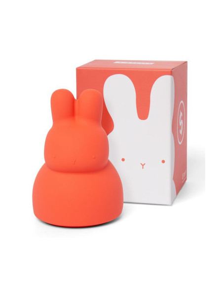 Little l - tirelire lapin corail