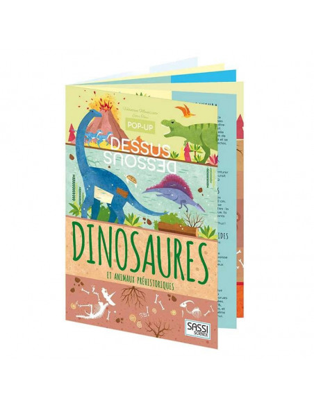 Pop-Up Dessus-Dessous. Les Dinosaures 