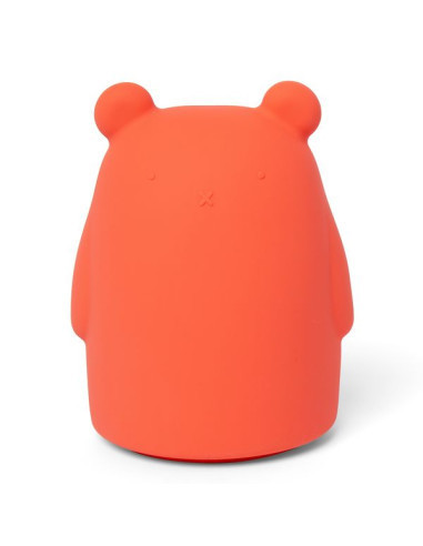 Little l - tirelire ours corail