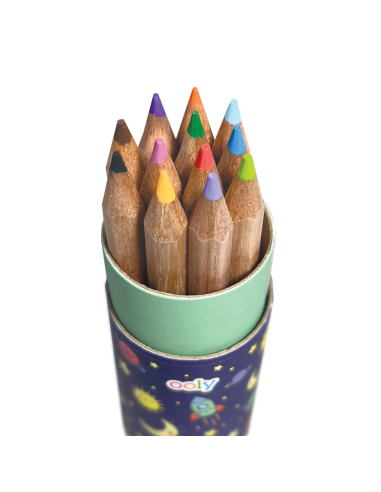 18 Crayons de couleur aquarellables BIC Kids Aquacouleur : Chez