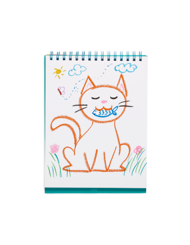 12 crayons gel chat - ooly