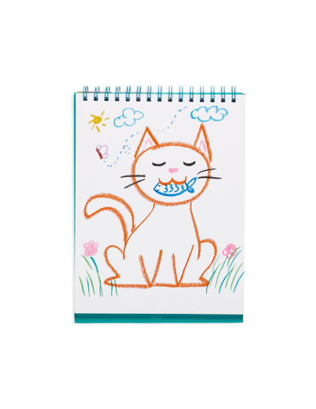 12 crayons gel chat - ooly