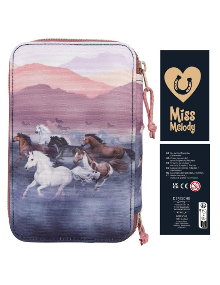 Miss melody trousse à 3 compartiments night horses
