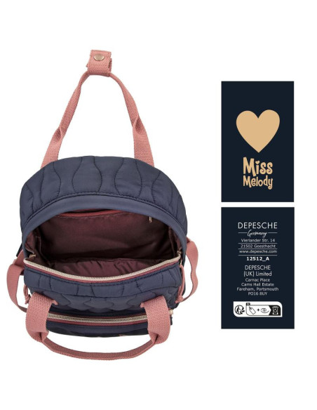 Miss melody sac à dos matelassée night horses
