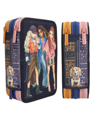 Topmodel trousse 3 compartiments city girls