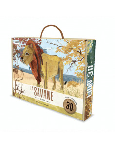 La Savane. Le Lion 3D (JULY 2019)