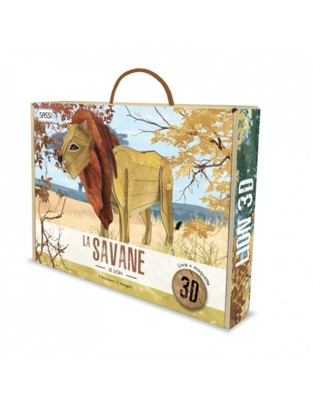 La Savane. Le Lion 3D (JULY 2019)